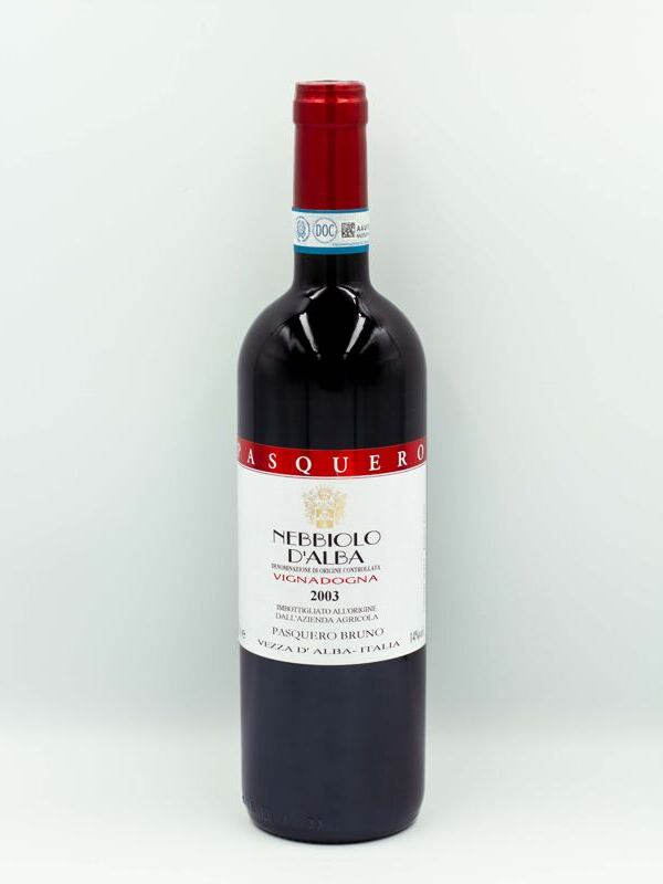 Nebbiolo d'Alba Vignadogna Riserva 2003