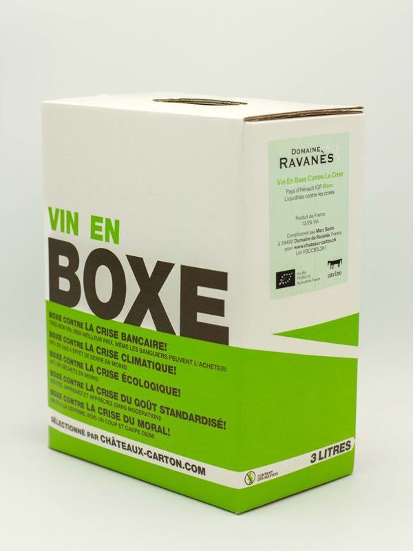 Vin en Box contre la Crise - Blanc (300cl BiB)
