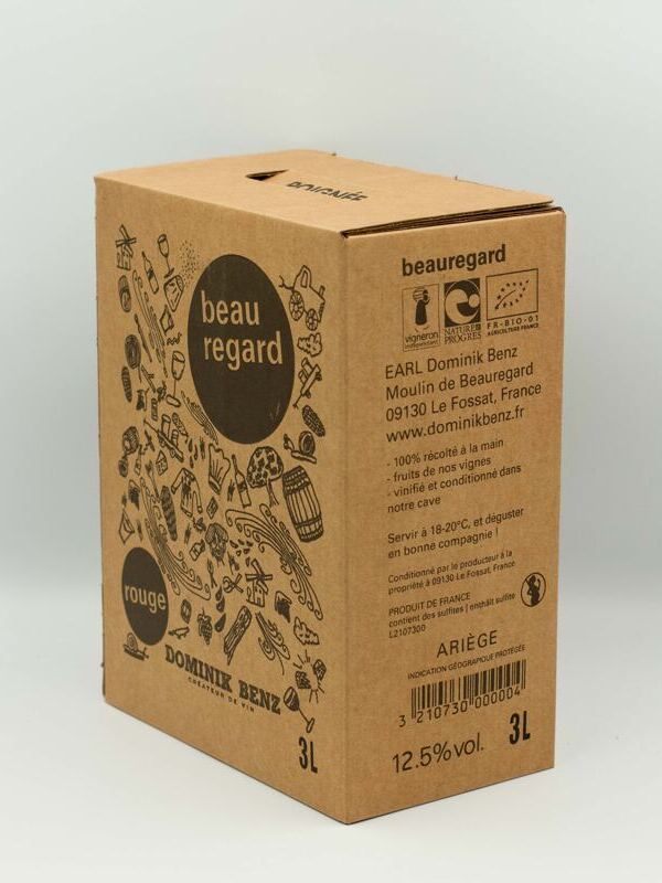 Beauregard Rouge (300cl BiB)