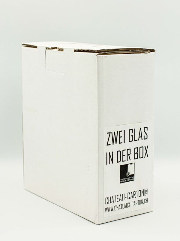 Zwei Glas in der Box
