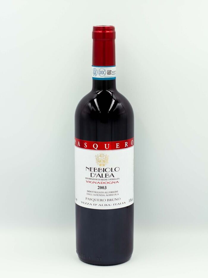 Nebbiolo d'Alba Vignadogna Riserva 2003