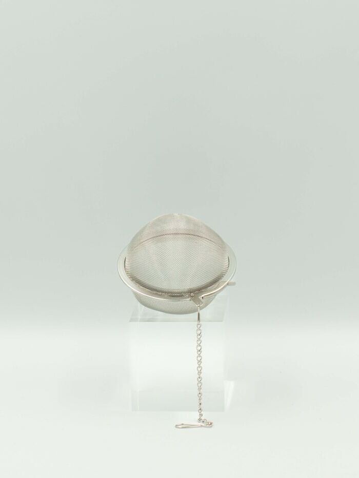 Mesh Teaball, stainless steel