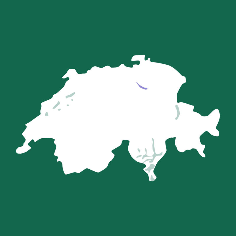 Karte von Schweiz, Zürichsee, Stäfa